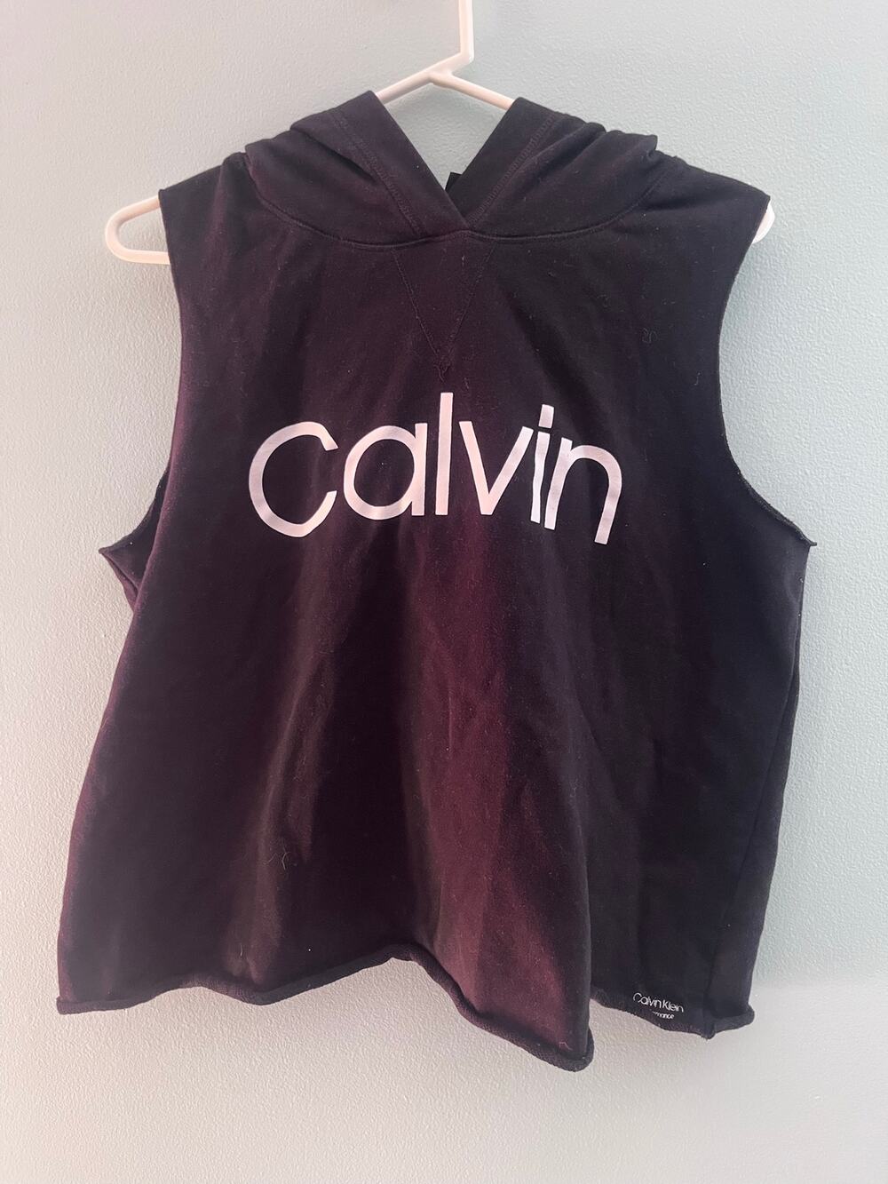 Calvin Klein Hooded Tank Size Large